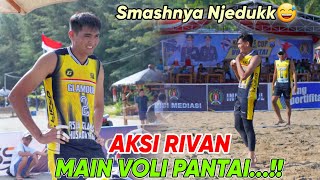 Download lagu BIKIN HEBOH‼️RIVAN NURMULKI MAIN VOLI PANTAI DI KAPOLRES TULUNGAGUNG CUP 2024 mp3