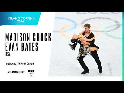 Milano-Cortina 2026 | Madison CHOCK - Evan BATES (USA) | Ice Dance - Rhythm Dance