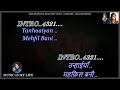 Aisa Deewana Huaa Hai Ye Dil Karaoke With Scrolling Lyrics Eng हिंदी