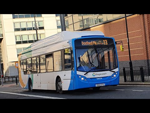 PEACE & TRANQUIL: Route X24 | YR14CFV/28020 - Stagecoach North East: Scania K270UB/ADL Enviro 300NG