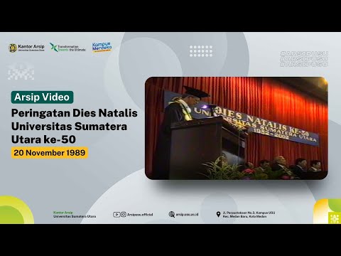 50th Anniversary Celebration of Universitas Sumatera Utara, November 20, 2002