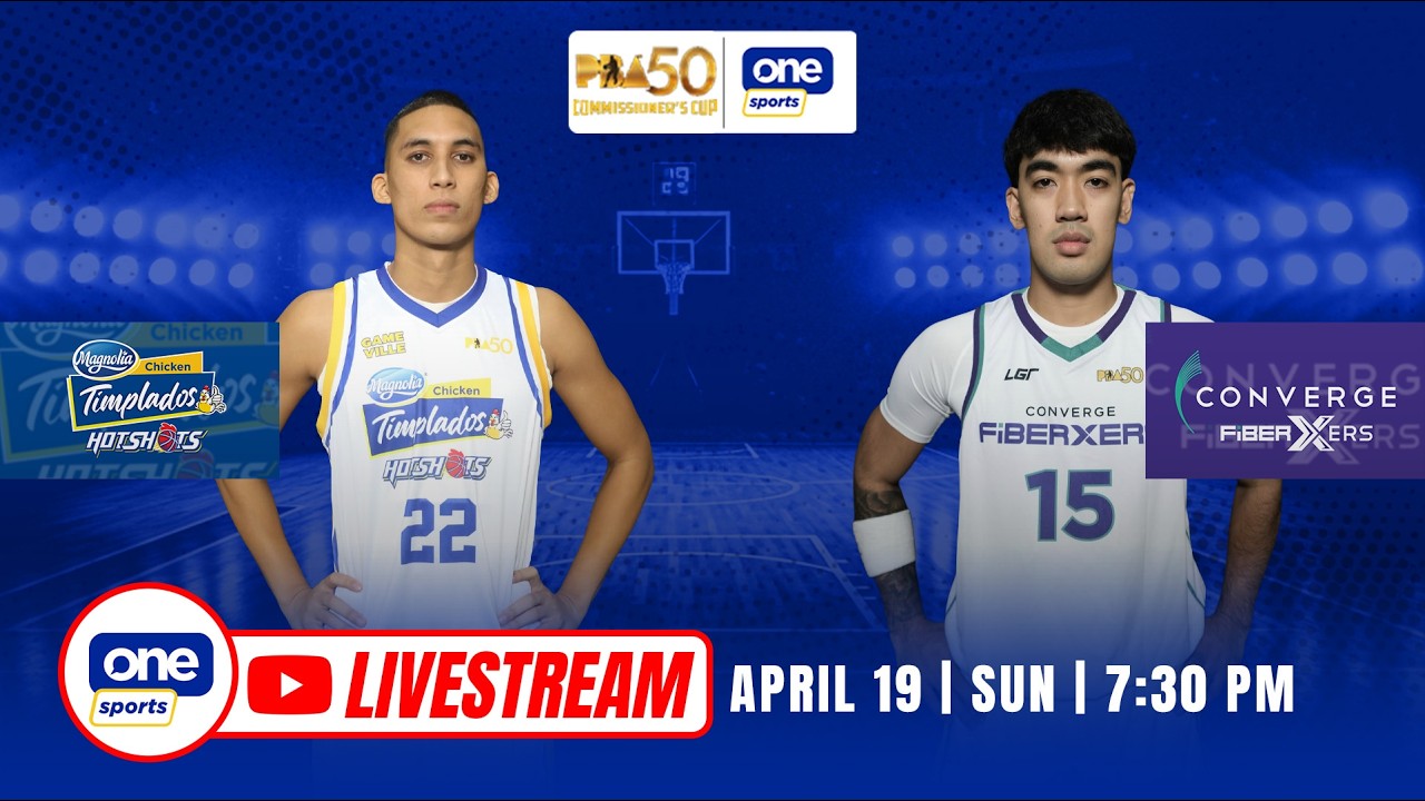 LIVE: MAGNOLIA vs CONVERGE | PBA SEASON 50 COMMISSIONER’S CUP | APRIL 19, 2026