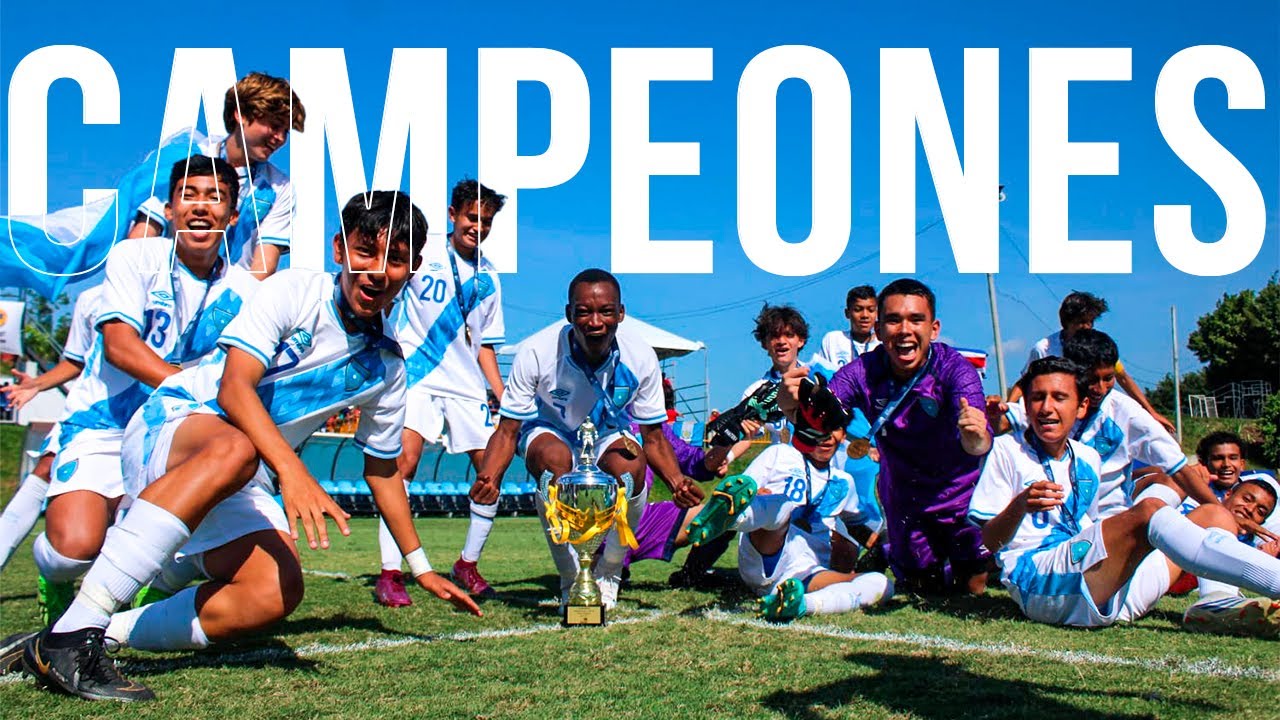 GUATEMALA es campeón del Torneo Sub-15 de la UNCAF FIFA Forward 2023
