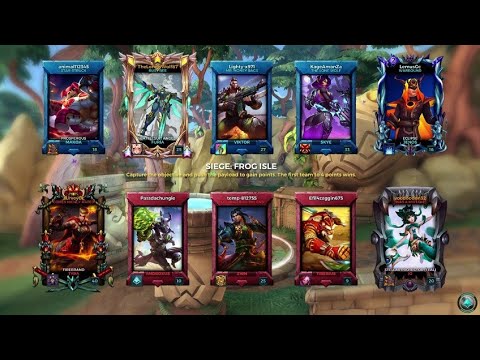 Paladins XBOX ONE - Battlesuit Angel Furia Support Ranked Gameplay 37 On Frog Isle Season 3