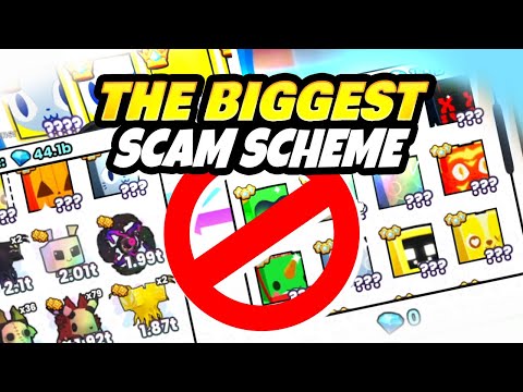 Can the BIGGEST SCAM scheme in Pet Sim 99 be stopped?⚠️