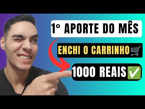 1° APORTE DO MÊS DE OUTUBRO!