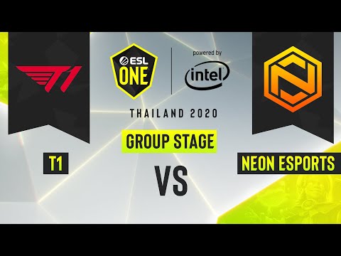 Dota2 - Neon Esports vs. T1 - Game 2 - ESL One Thailand 2020 - Group Stage - AS