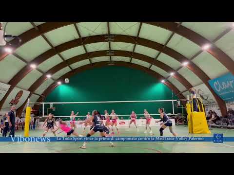La Todo Sport vince la prima di campionato contro la MedTrade Volley Palermo