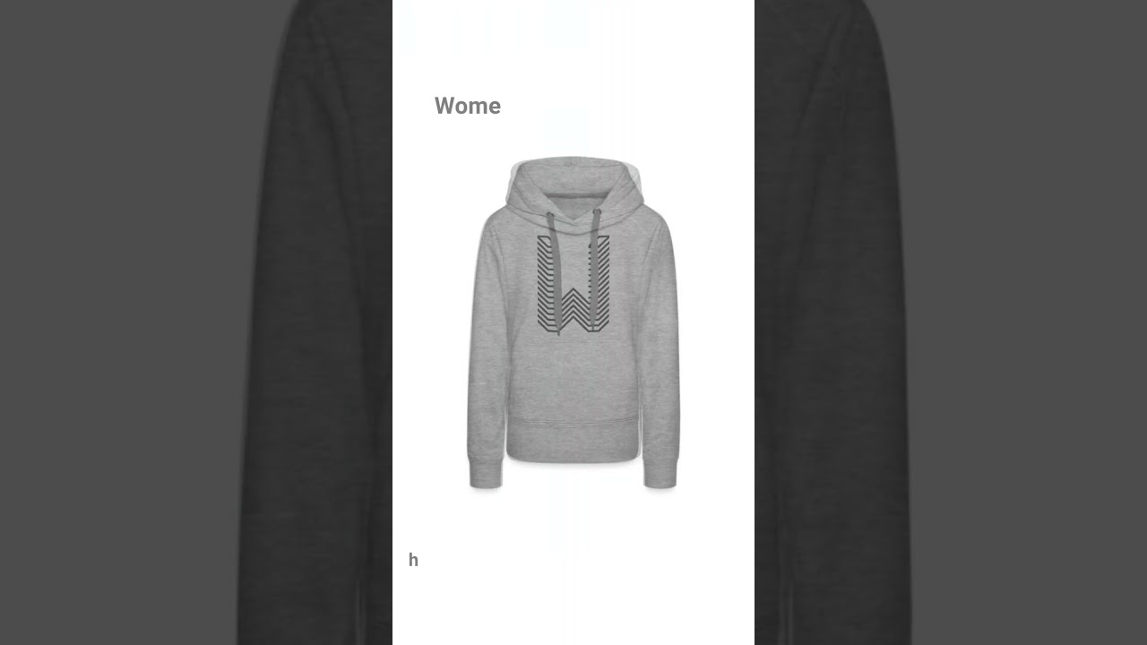 Women's Premium Hoodie  ||  W pro