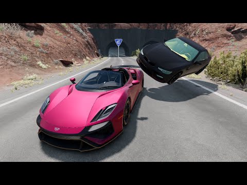 Realistic Car Crashes | BeamNG.Drive | Ep - 44 | BeamNG High Speed