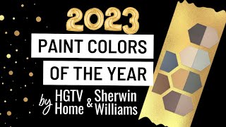 2023 Color of the Year & Color Palette Sherwin Williams & HGTV HOME