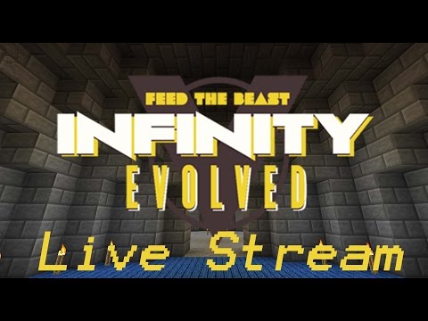 Minecraft: FTB Infinity Evolved - Live Stream 4 - Portal to the Moon!