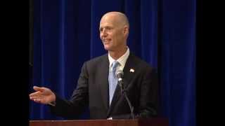 Click to play: Address by Governor Rick Scott