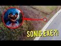 DRONE CATCHES SONIC.EXE AT HAUNTED FOREST RUNNING AROUND!! (HE CAME AFTER US!!)