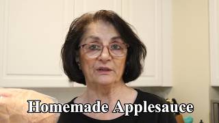 Water-bath Canning Homemade Applesauce