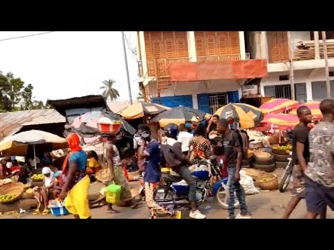 Sierra Leone's bustling streets - Waterloo to Freetown | Road Trip Sierra Leone West Africa