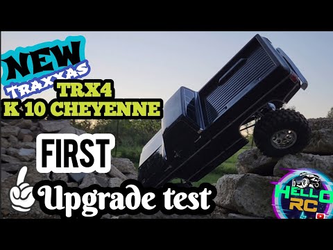 K10 Upgraded! First upgrade to Traxxas Trx4 k10 Cheyenne  tested at "World Class " crawler County
