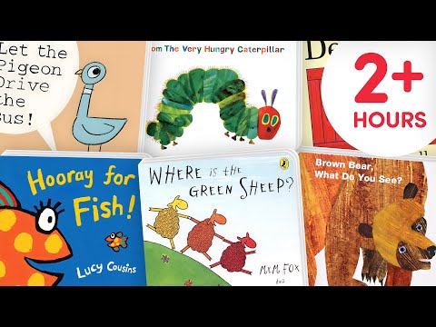 2+ Hours of Animal Storybooks | Read Aloud | Featuring Eric Carle, Mem Fox, Lucy Cousins & More