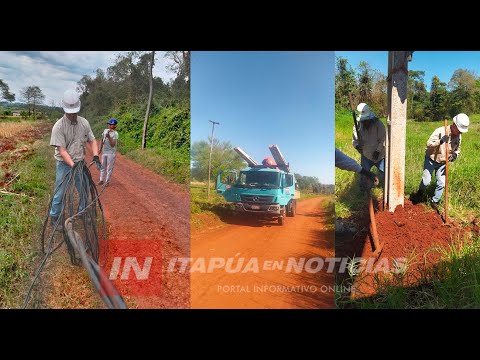 POR PRIMERA VEZ INSTALARON ENERGÍA ELÉCTRICA A COMUNIDAD INDÍGENA DE ALTO VERÁ