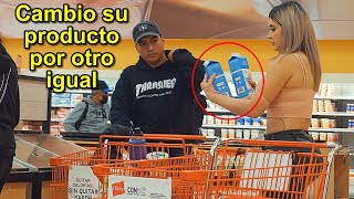 I swap their products and they react so weird!! 🤣 - SharonWinner