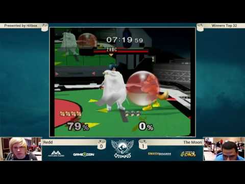 Olympus - Redd (Fox) vs The Moon (Marth) - SSBM Winners - Smash Melee