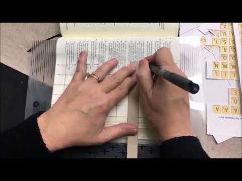 One Little Word Bible Journaling Tutorial with Miss Tracy