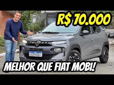 NOVO RENAULT KWID 2027 - R$ 71.000 O MAIS BARATO DO BRASIL E MAIS COMPLETO!