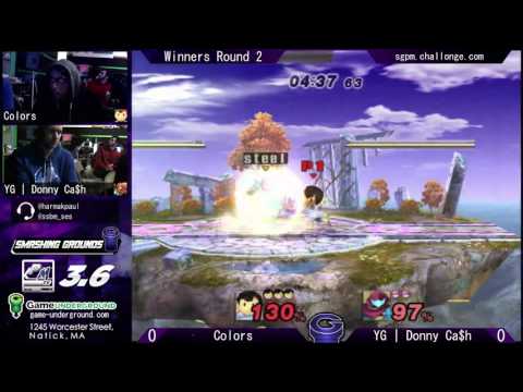 SG at GU 9.5: Project M 3.6 - Colors (Ness) vs YG | Donny Ca$h (Samus)