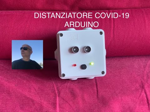 Progetto Arduino COVID-19 Coronavirus con Arduino Nano e HC-SR04