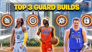 TOP 3 GAME BREAKING GUARD BUILDS!!! MOST OVERPOWERED BUILDS 2K24!