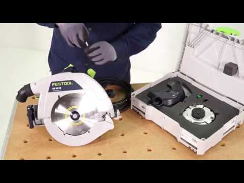 Festool Griovelių pjovimo įrenginys VN-HK85 130X16-25 video