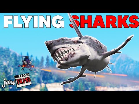 FLYING SHARKS INVADE MY SERVER! | GTA 5 RP | PGN # 354