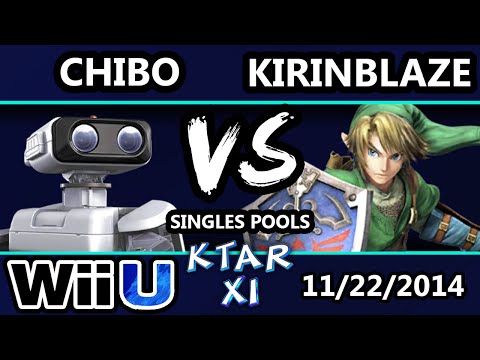 KTAR XI - ChiboSempai (R.O.B.) Vs. KirinBlaze (Link) - Pools - Smash Wii U