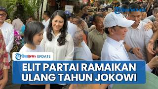 Tokoh dan Politisi Partai Sambangi Kediaman Jokowi di Solo dalam Perayaan Ulang Tahun ke-65
