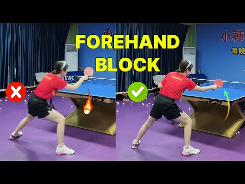 Why Your Forehand Block ALWAYS Fails? Fix It with 3 Simple Rules (DEF-02 )