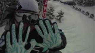 preview picture of video 'HomeWood Lake Tahoe Snowboarding'