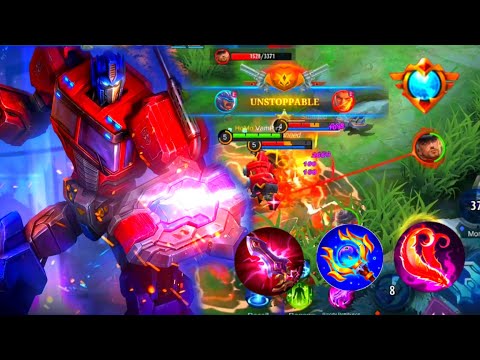 JOHNSON HYPER+NEW MAGE BUILD ONE SHOT DAMAGE HACK NEW META?!MUST WATCH :-)(PRANK≧▽≦)🤣😆