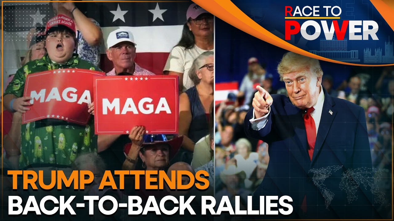 Trump's Signature Midterm Line: 'Pretend I'm On The Ballot' | Race To Power