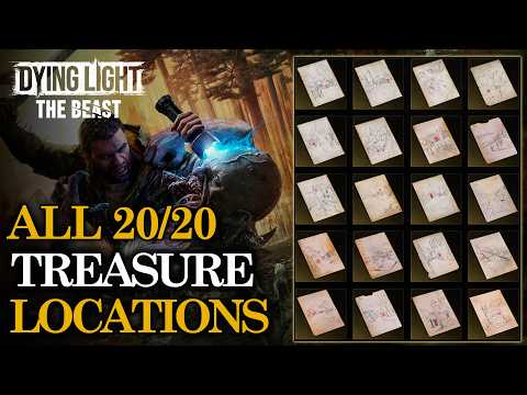 All Treasure Maps & Treasure Locations | Dying Light The Beast