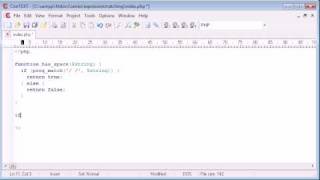 Beginner PHP Tutorial - 45 - More on Expression Matching