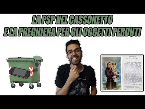 The PSP in the trash and a prayer for lost items! Dario Moccia Twitch
