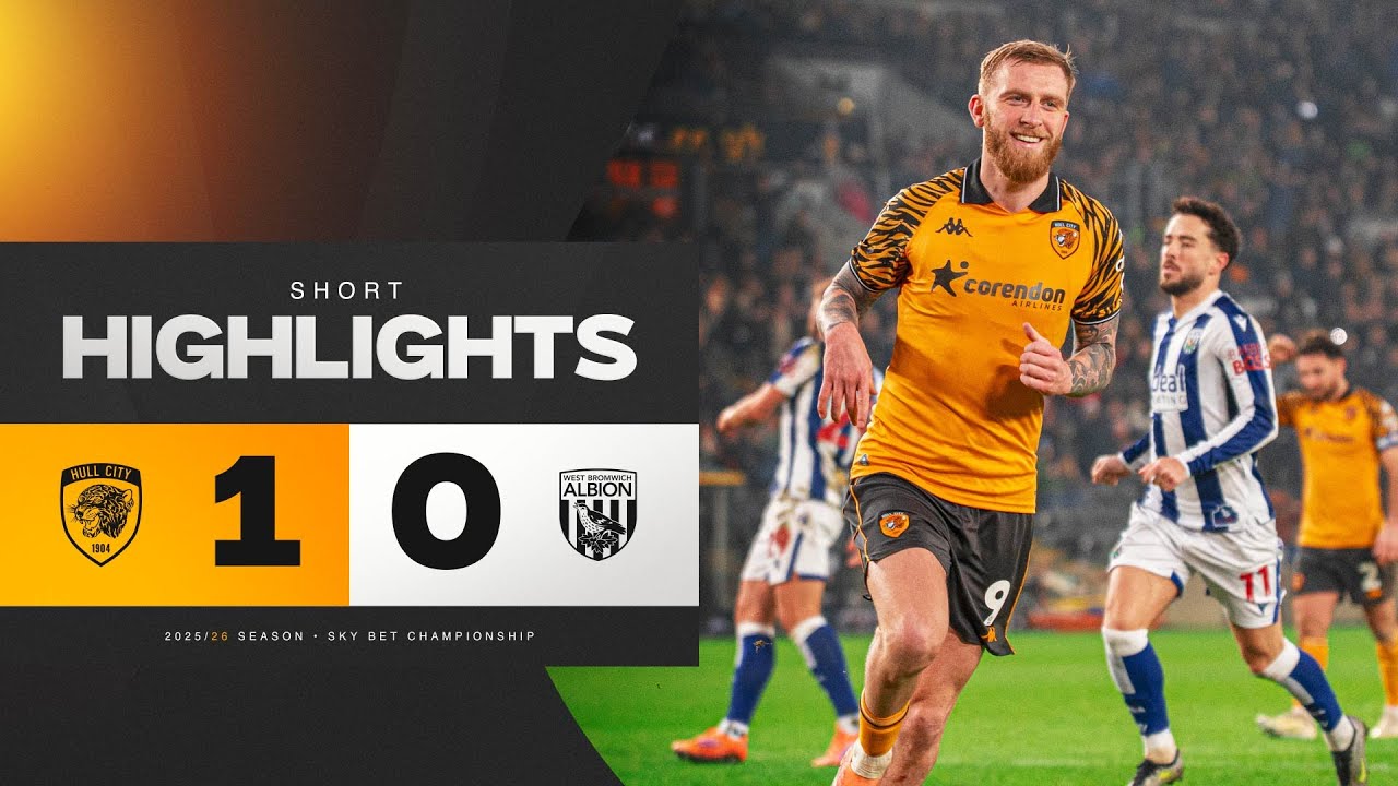Hull City 1-0 West Bromwich Albion | Short Highlights