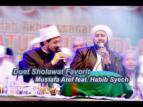 (HD) Duet Sholawat Favorit Mustafa Atef feat. Habib Syech - Lirboyo Bersholawat (Terbaru)