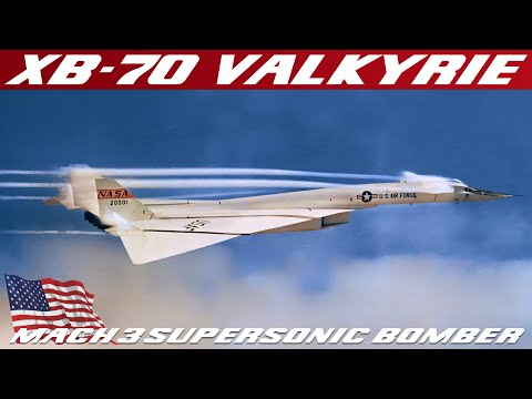 The World’s Fastest Nuclear Bomber: North American XB-70 Valkyrie | Mach 3 Aircraft