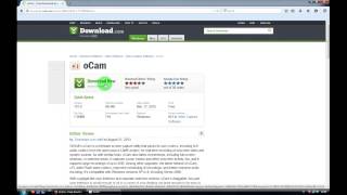 Ocam record your screen for free in HD