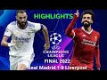 Liverpool vs Real Madrid (0-1)| Highlights | UEFA Champion League Final 2022. #highlights #uclfinal