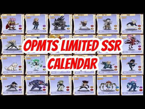 One Punch Man The Strongest Limited SSR Releases Calendar