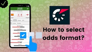 How to select odds format on Flashscore