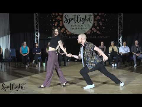 Spotlight New Year's Celebration 2024/2025 Novice Jack & Jill Mark Denker & Maria McNally