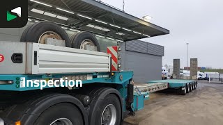 De Angelis D4S005 Extendable650cm 5xSteeringaxle Hydraulic Neck Ramps semirremolque de cama baja | Imagen 4 - Autoline